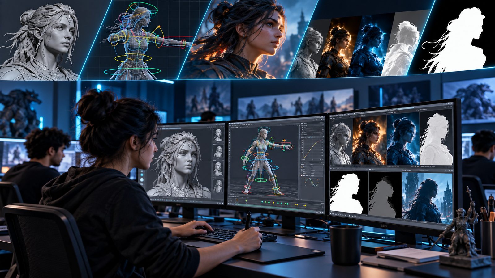 Illustration of skill enhancement